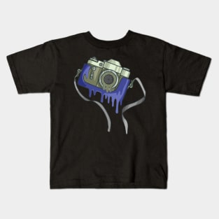 melting photo camera Kids T-Shirt